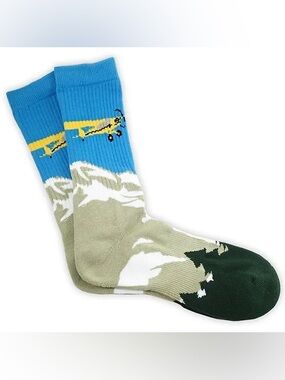 Luso Aviation Bush Pilot Crew Socks Men's NWT Athletic Dress Sock 7-12